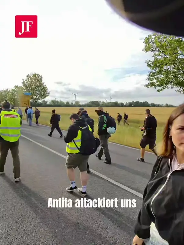 Беспорядки в Эрфурте: протесты против съезда партии «Альтернатива для Германии»