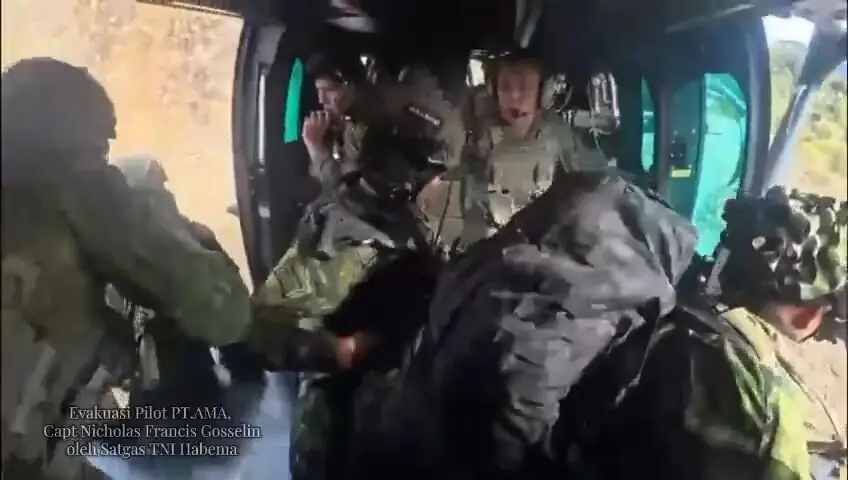Американский пилот погиб в результате нападения сепаратистов в Индонезии
