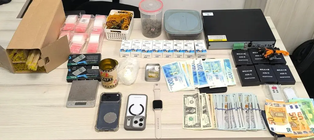 Масштабная полицейская операция в Крайот: изъята крупная партия наркотиков