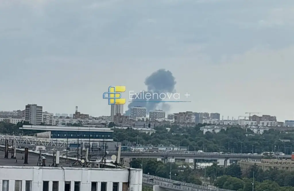 В Москве зафиксировано возгорание в районе нефтеперерабатывающего завода