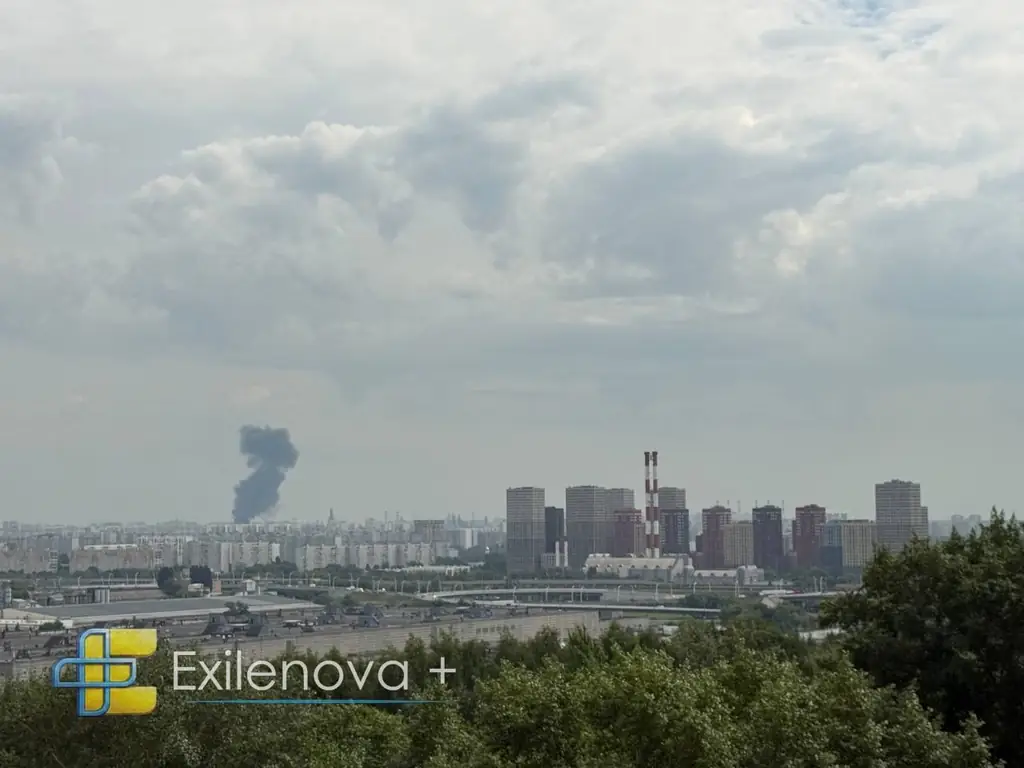 В Москве зафиксировано возгорание в районе нефтеперерабатывающего завода