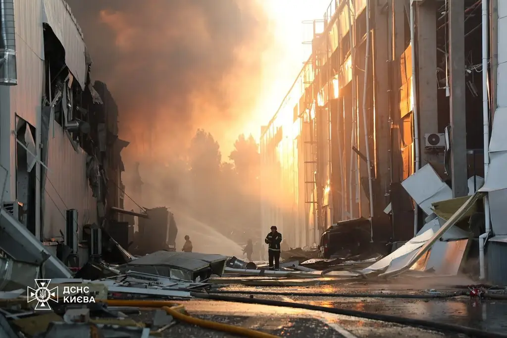 Ночная ракетная атака на Киев: есть погибшие и пострадавшие